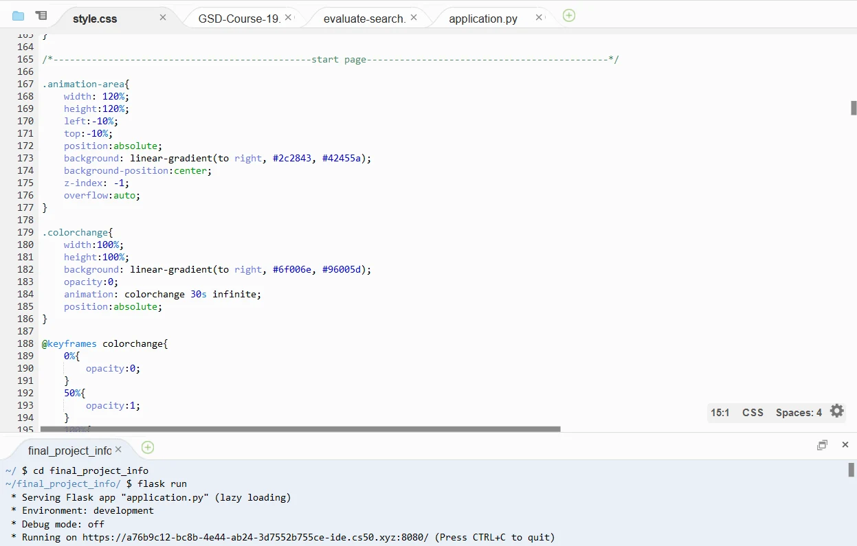 Course Evaluation Website/App — project image 41.1
