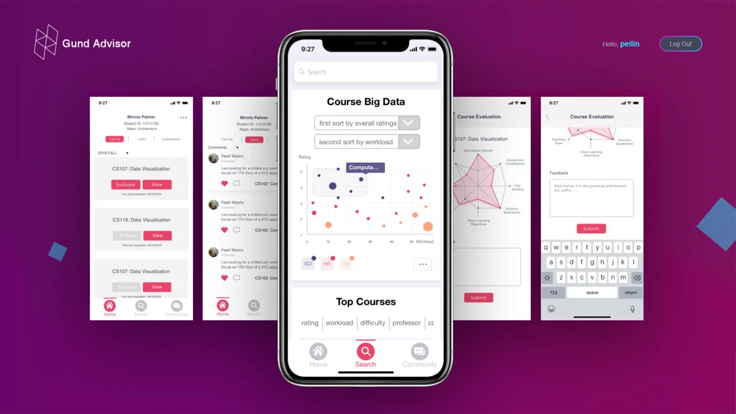 Course Evaluation Website/App — project image 37.1