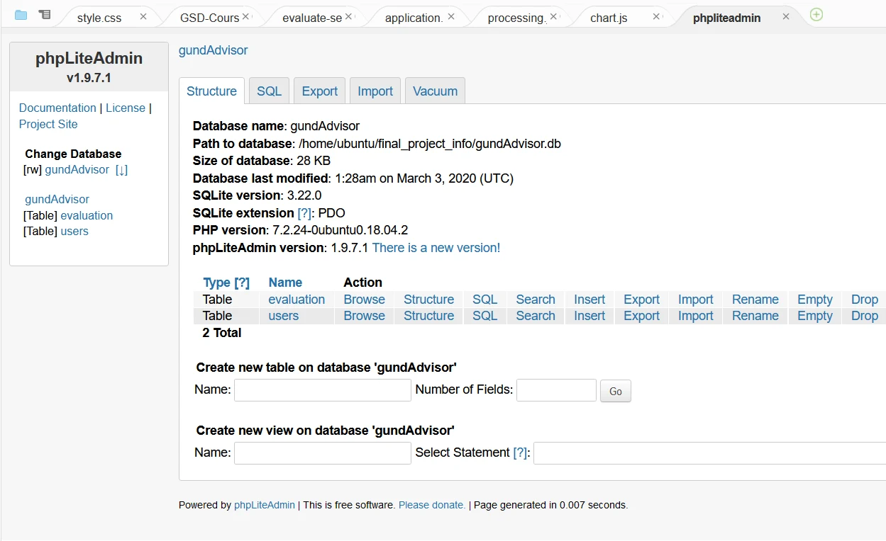 Course Evaluation Website/App — project image 47.1